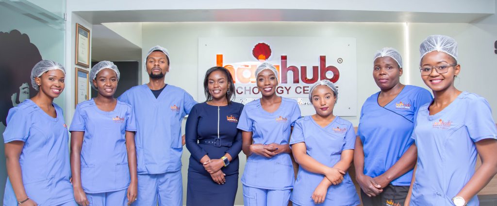 The team, Hairhub Trichology Centre Nairobi